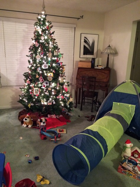 Where in the world are we going to put that tent?